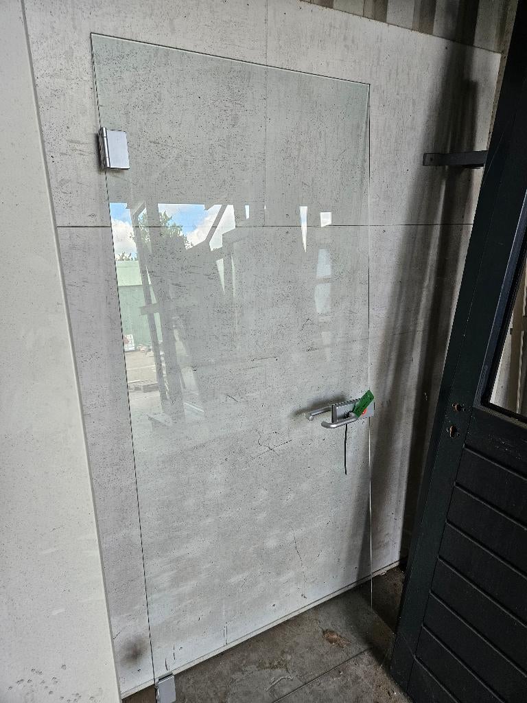 Glazen deur deuren binnendeur glas ( 627 ), Doe-het-zelf en Verbouw, Ophalen, Gebruikt, 120 cm of meer, Binnendeur