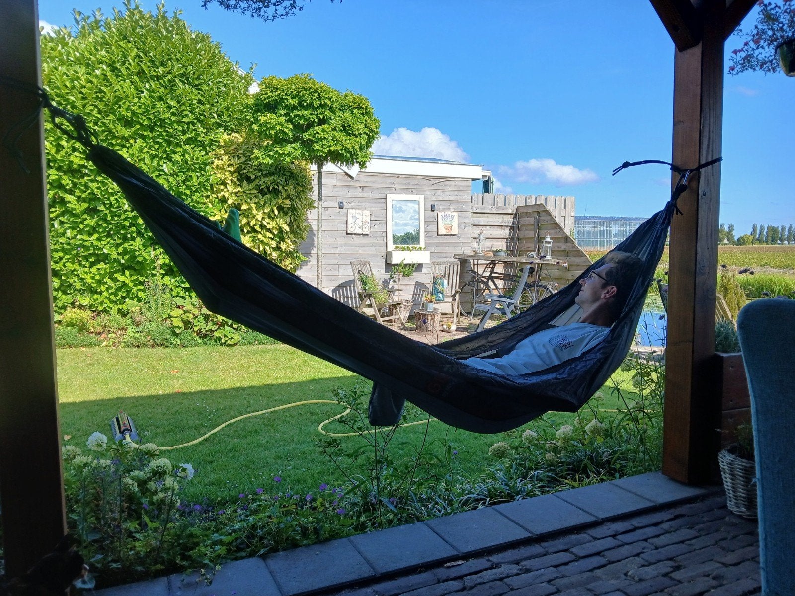 nog een paar nieuw in de verpakking op foto is een voorbeeld, Tuin en Terras, Hangmatten, Ophalen of Verzenden, Zo goed als nieuw