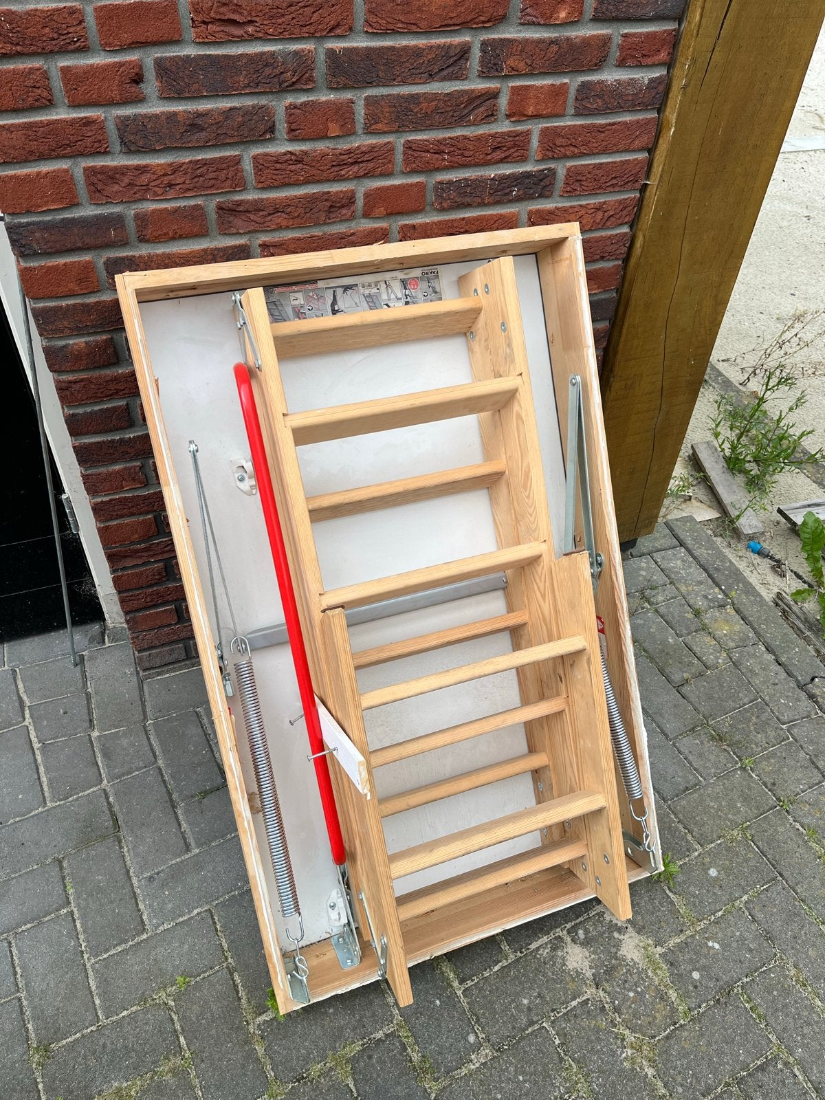 Fakro vlizotrap, Ophalen, Gebruikt, Trap, Opvouwbaar of Inschuifbaar
