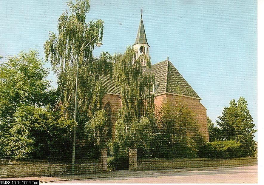 Ansichtkaart	Wamel	NH kerk, Verzamelen, Verzenden, 1960 tot 1980, Ongelopen, Gelderland