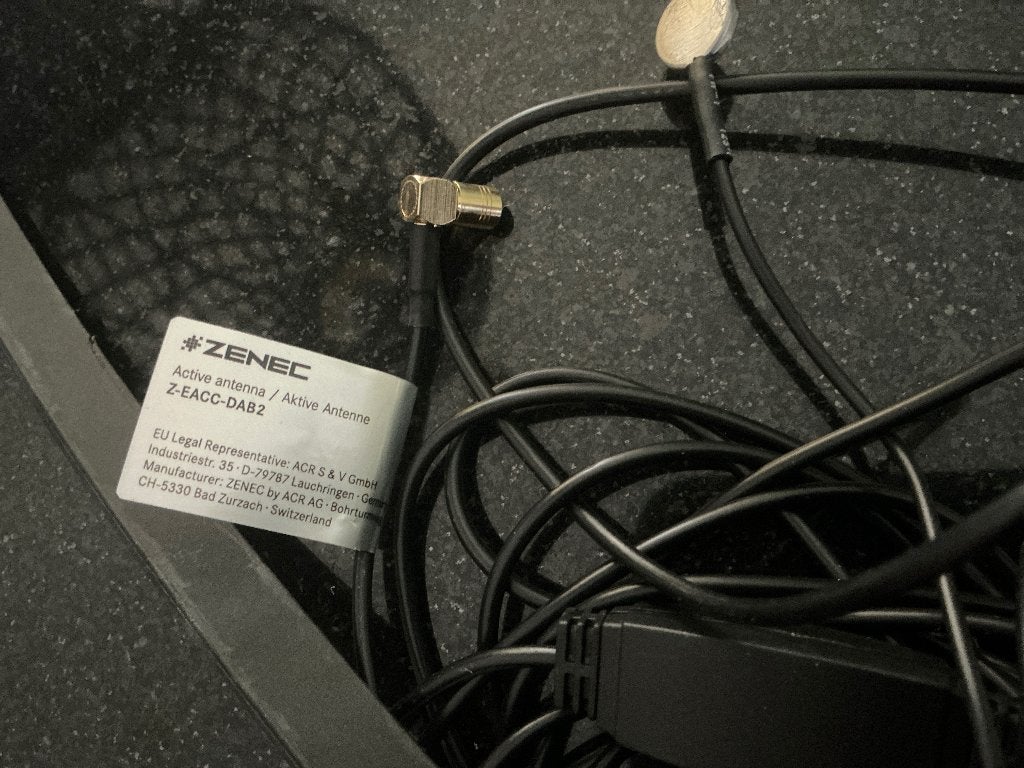 Zenec Dab antenne, Ophalen of Verzenden, Zo goed als nieuw