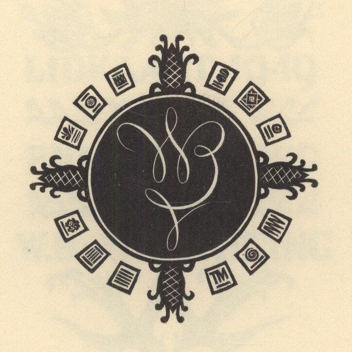 1751 Ex Libris Nederland : Thijs Mauve, 1949, Verzenden, Ex libris