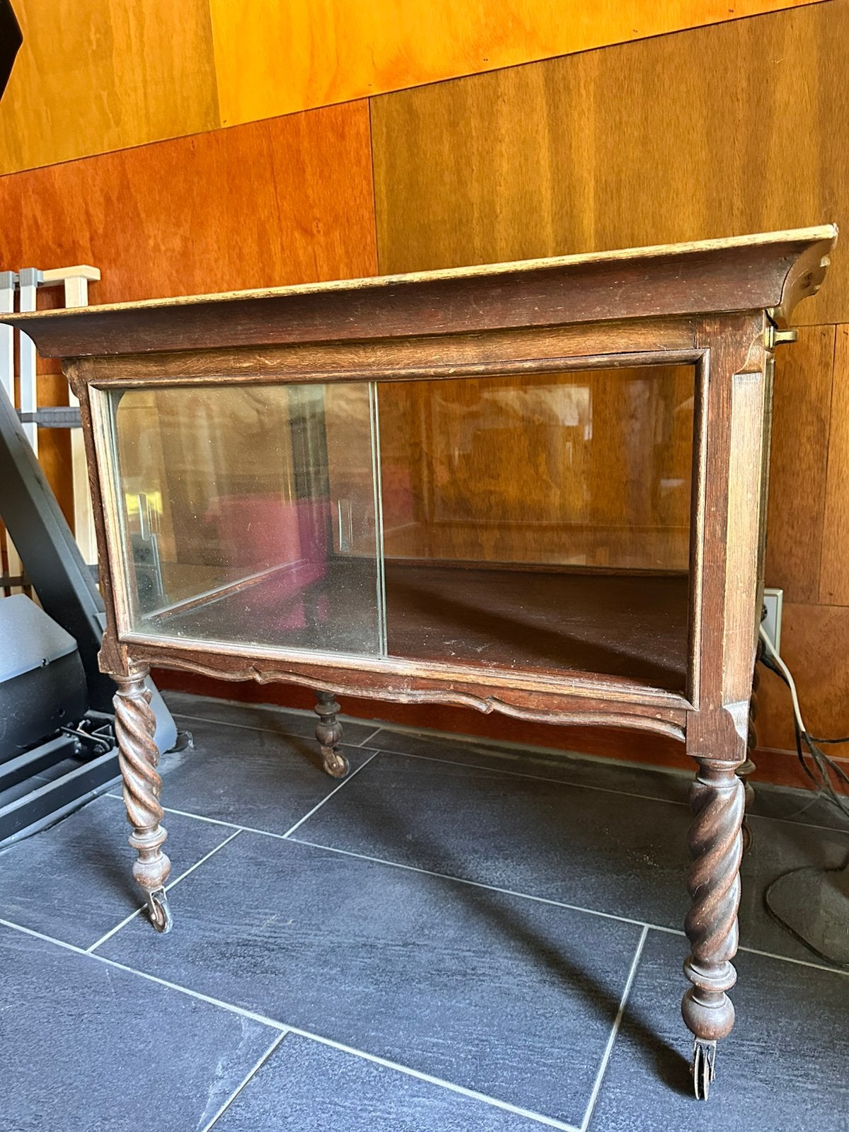 Theekastje, vitrinekastje, Antiek en Kunst, Curiosa en Brocante, Ophalen