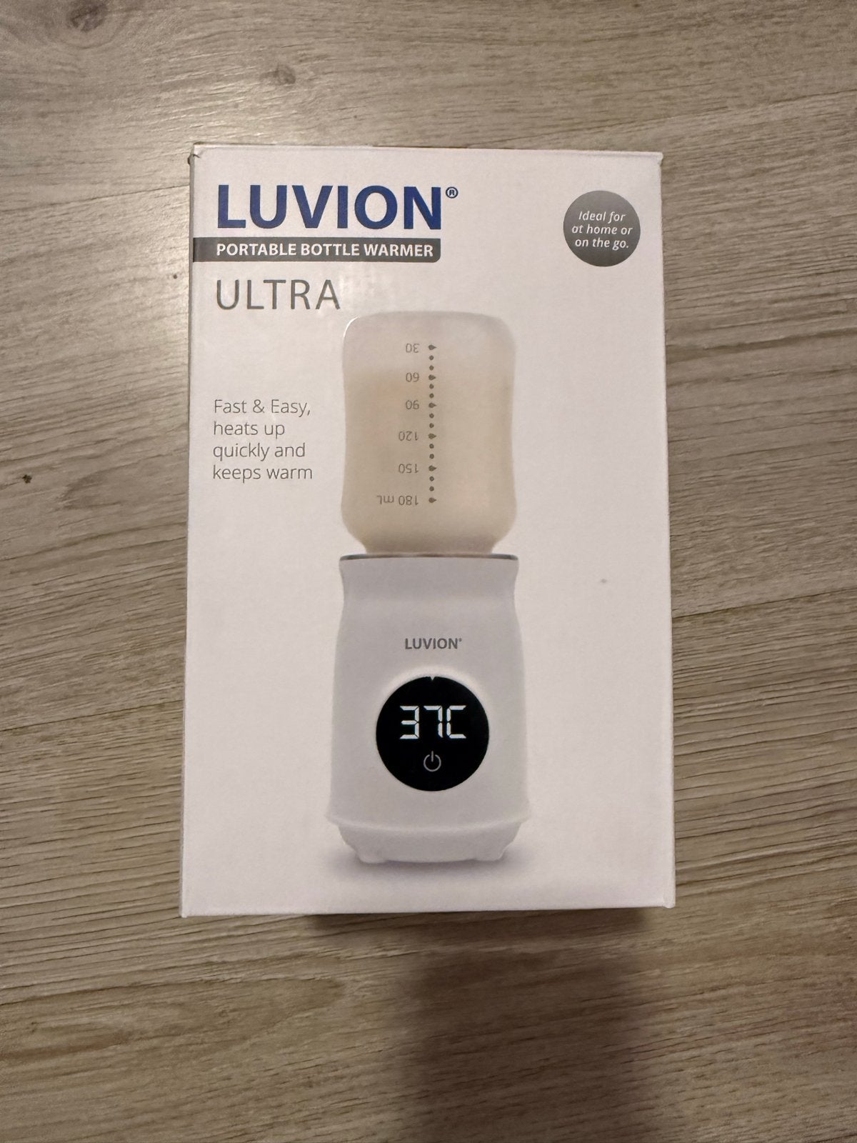 Luvion Ultra Draagbare Flessenwarmer - Snel & Eenvoudig, Ophalen, Flessen- of potjesverwarmer, Luvion, Nieuw