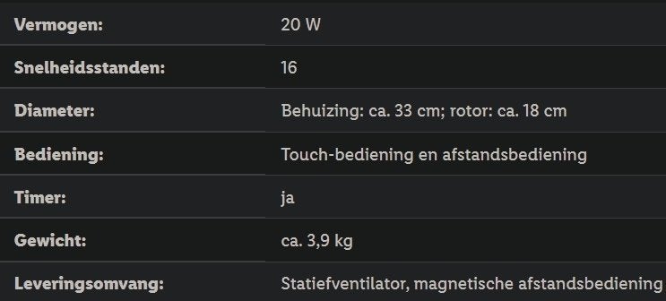 Ventilator horizontaal  verticaal beweging GRATIS VERZ IN NL, Witgoed en Apparatuur, Ventilatoren, Ophalen of Verzenden, Ventilator met afstandsbediening