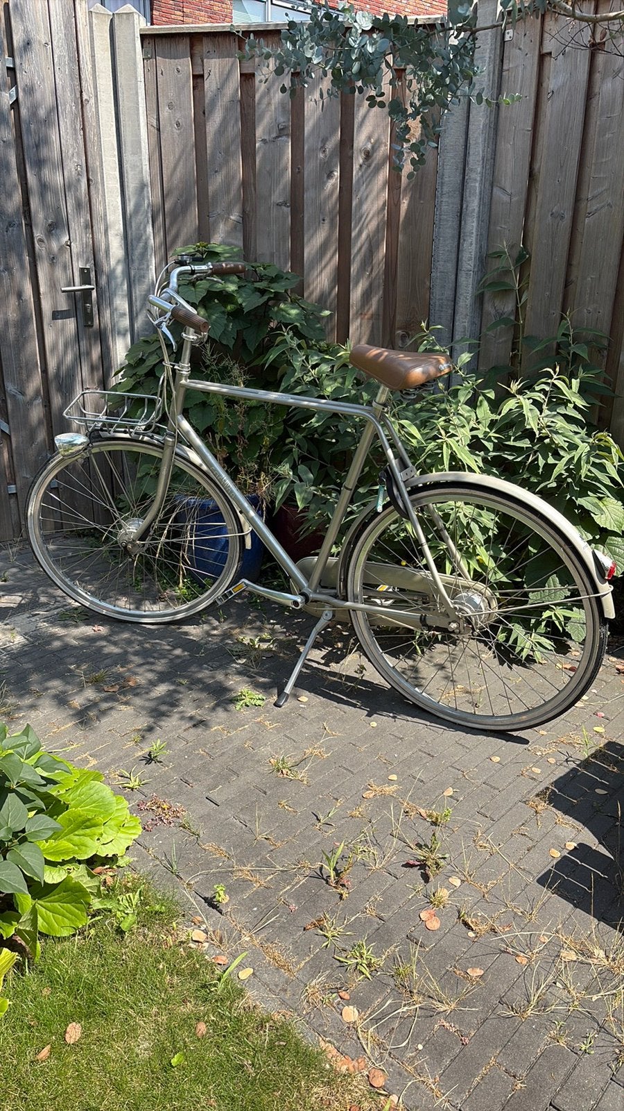 Herenfiets van Cortina, Ophalen