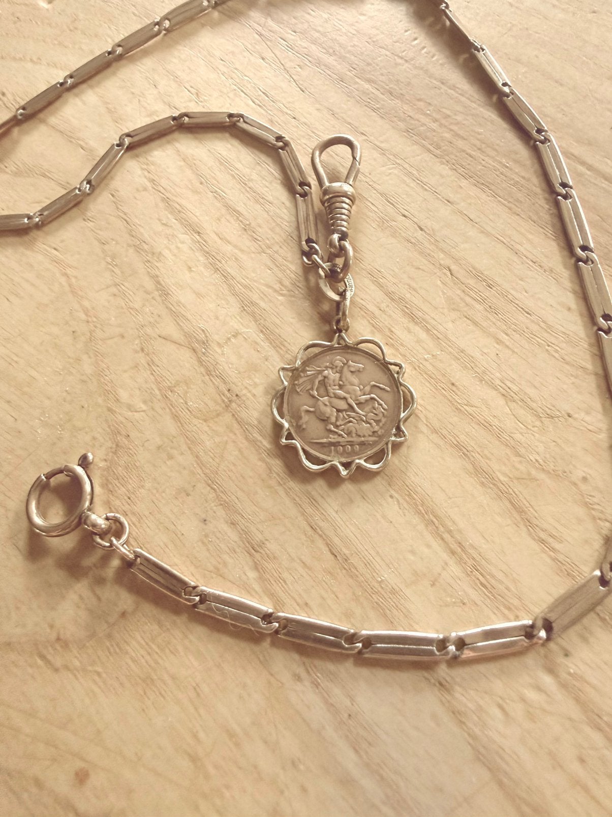 Kollmar & Jourdan Horlogeketting (doublé, begin 1900), Ophalen of Verzenden, Goud
