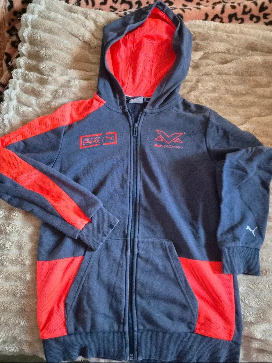 Max Verstappen hoodie - Maat 164/maat xs, Kinderen en Baby's, Ophalen of Verzenden, Puma, Jongen of Meisje, Trui of Vest