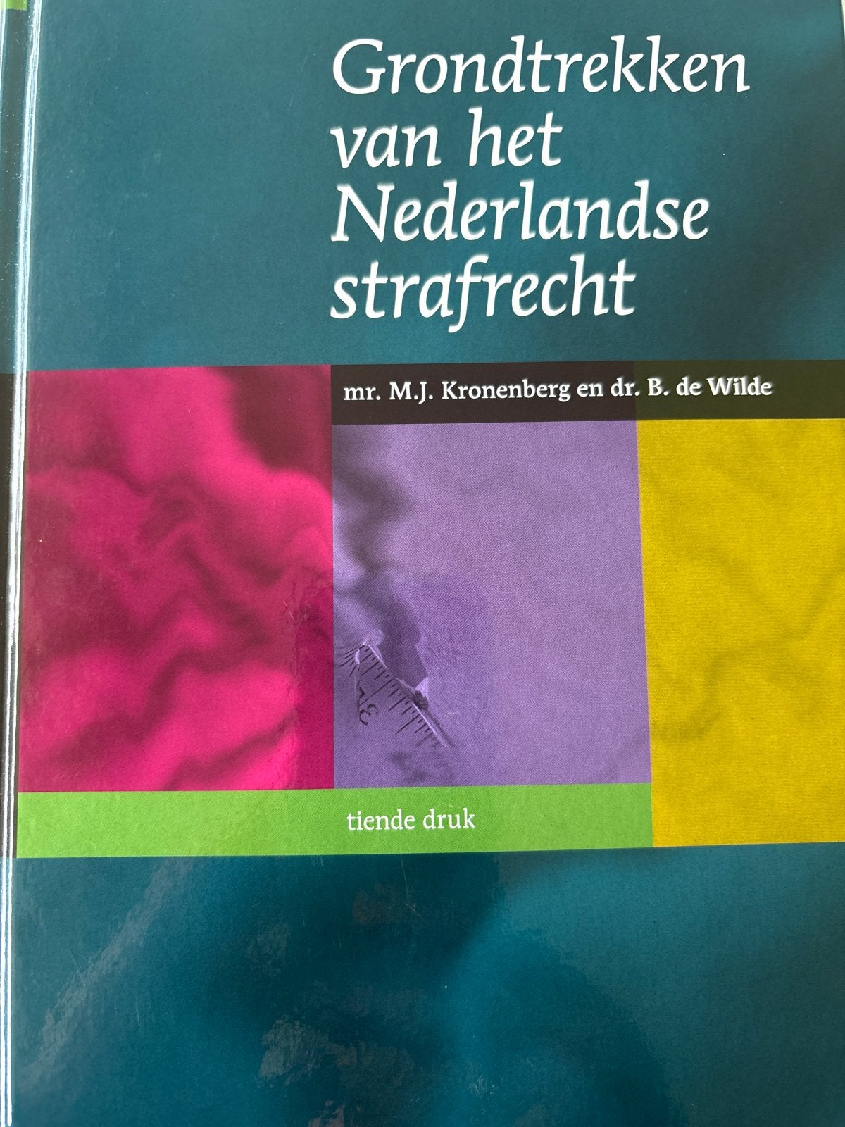 Grondtrekken van het Nederlandse strafrecht, Boeken, Ophalen of Verzenden, Gamma, Zo goed als nieuw, WO