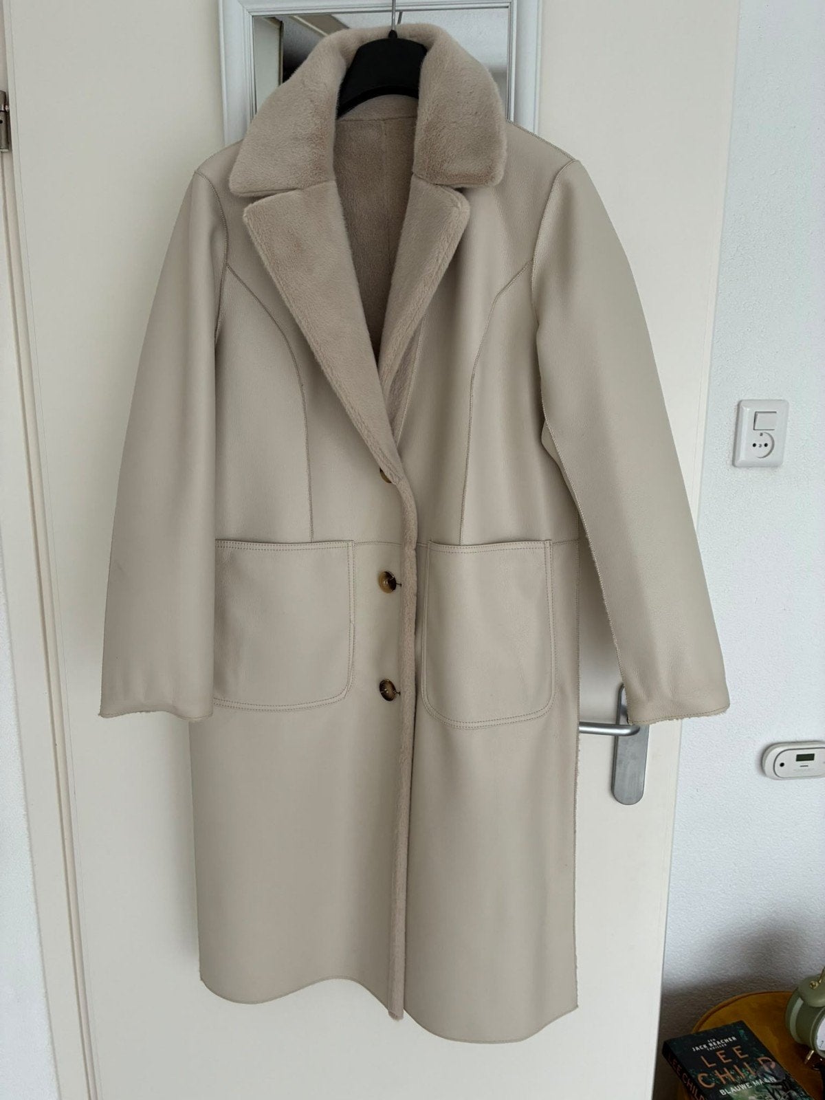 Rino & Pelle omkeerbare jas maat 40, Maat 38/40 (M), Beige, Nieuw, Ophalen of Verzenden