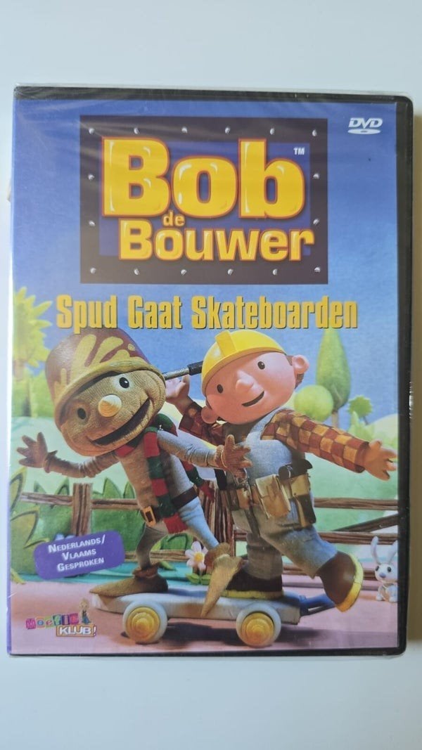 BOB DE BOUWER SPUD GAAT SKATEBOARDEN (IN SEAL) (DVD), Alle leeftijden, Verzenden, Zo goed als nieuw, Overige genres