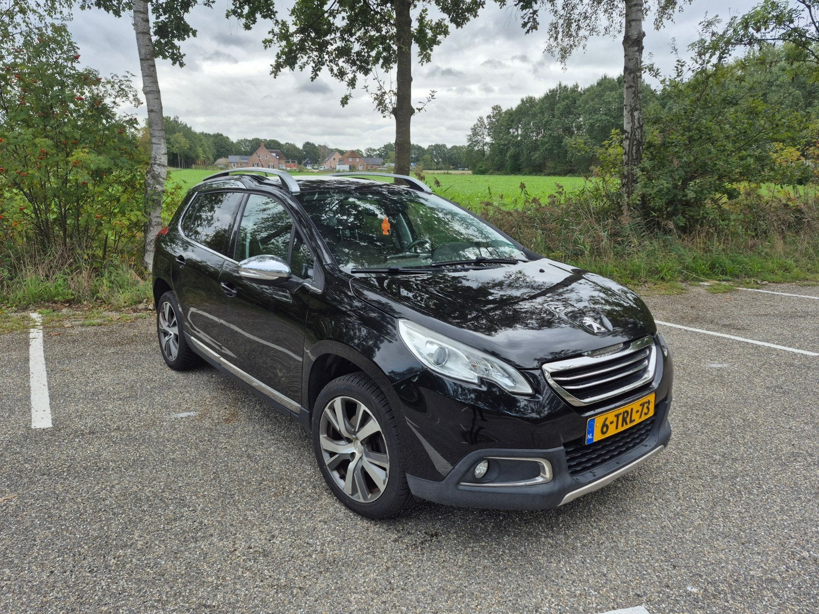 Peugeot 2008 1.6 VTI 88KW/120PK 2014 Zwart, Voorwielaandrijving, 4 cilinders, 1270 kg, 1055 kg