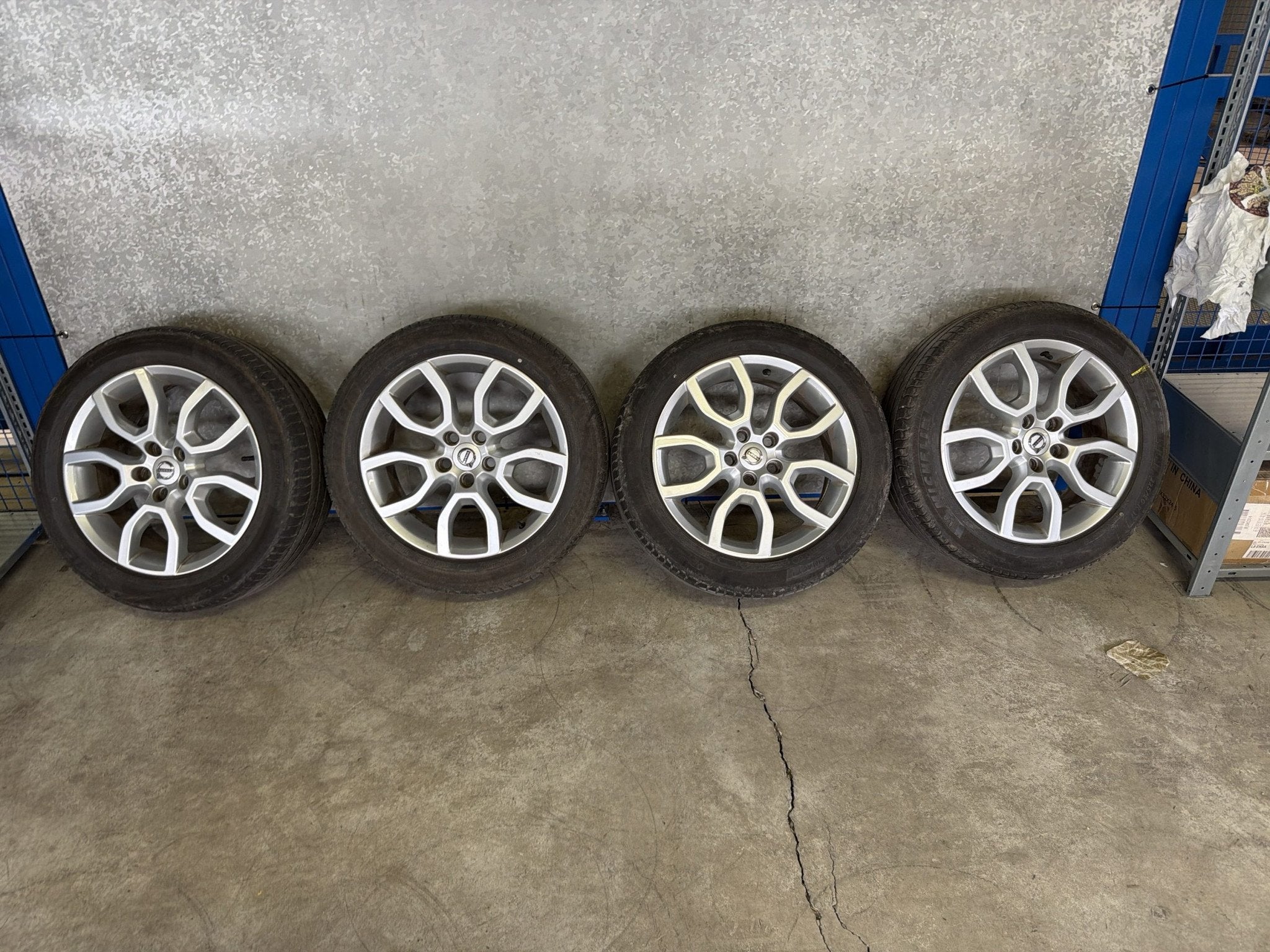 Gebruikte set zomerwielen - Michelin - 225 50 17