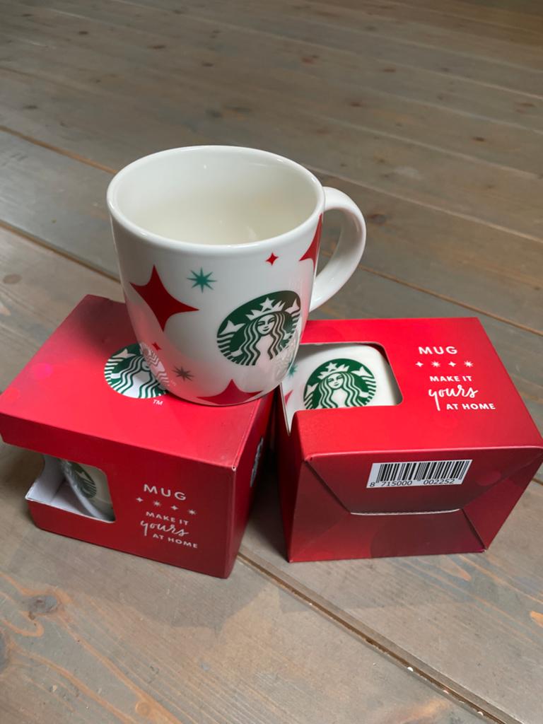 Starbucks mok - Nieuw in doos, Ophalen of Verzenden, Zo goed als nieuw, Porselein
