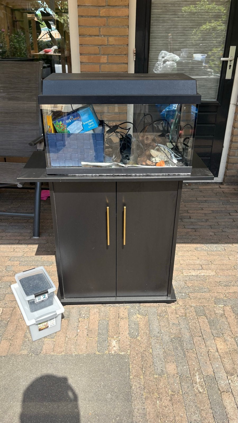 Juwel Aquarium (60 liter) incl. toebehoren, Dieren en Toebehoren, Vissen | Aquaria en Toebehoren, Ophalen, Gebruikt, Gevuld zoetwateraquarium