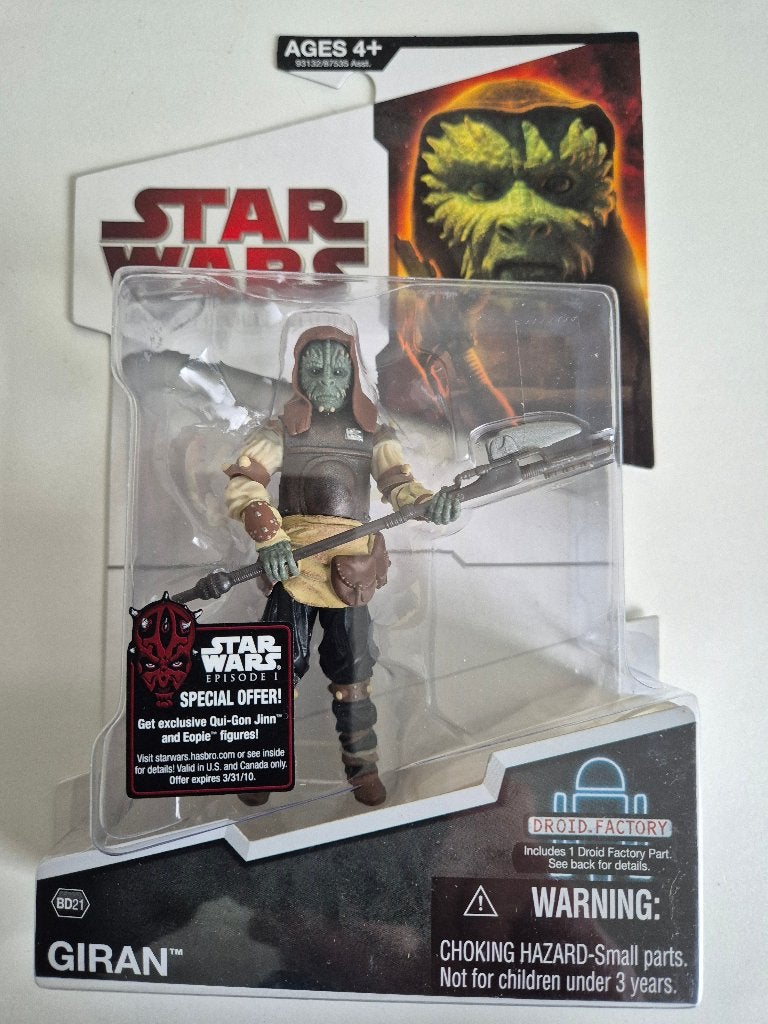 Star Wars TLC Red BD21 Giran - Nikto Guard of Rancor, Verzamelen, Star Wars, Ophalen of Verzenden, Nieuw, Actiefiguurtje