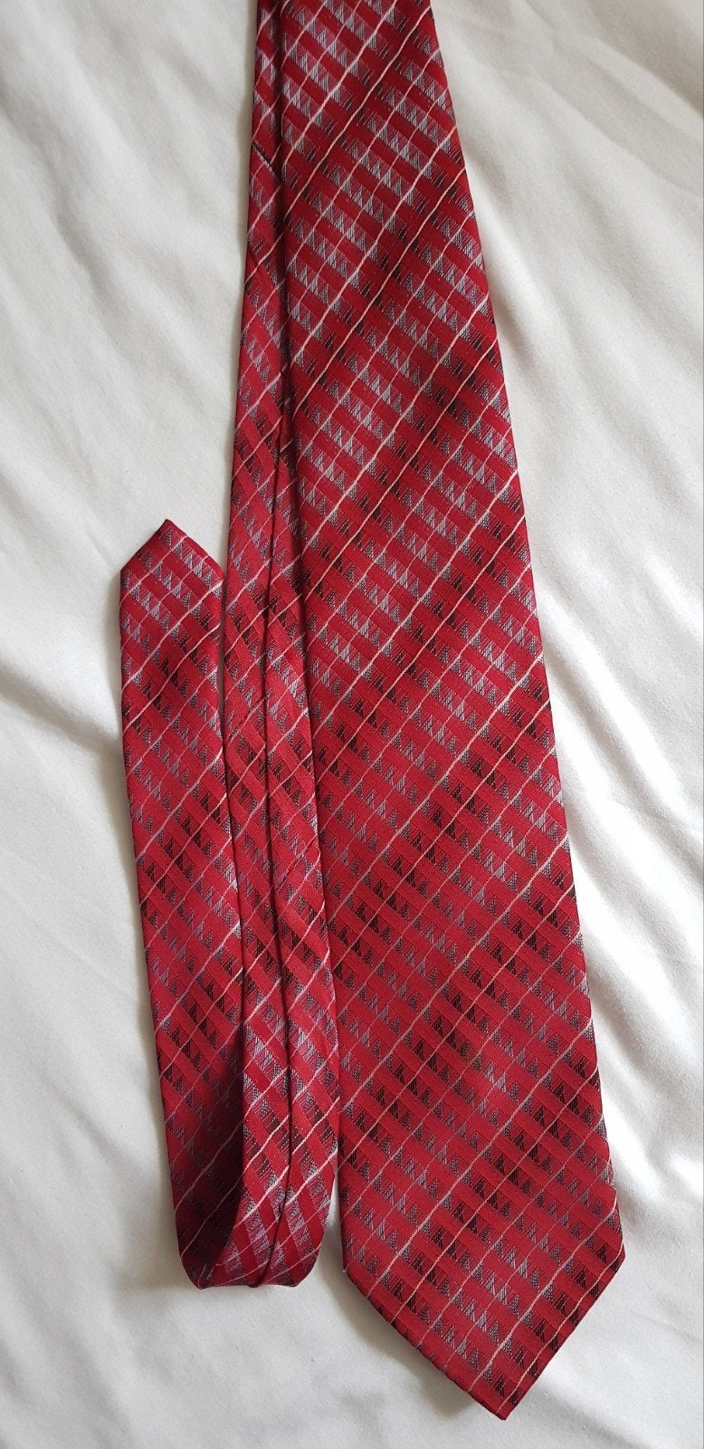 Stropdas rood Nieuw, Ophalen of Verzenden, Nieuw, Rood, Met patroon