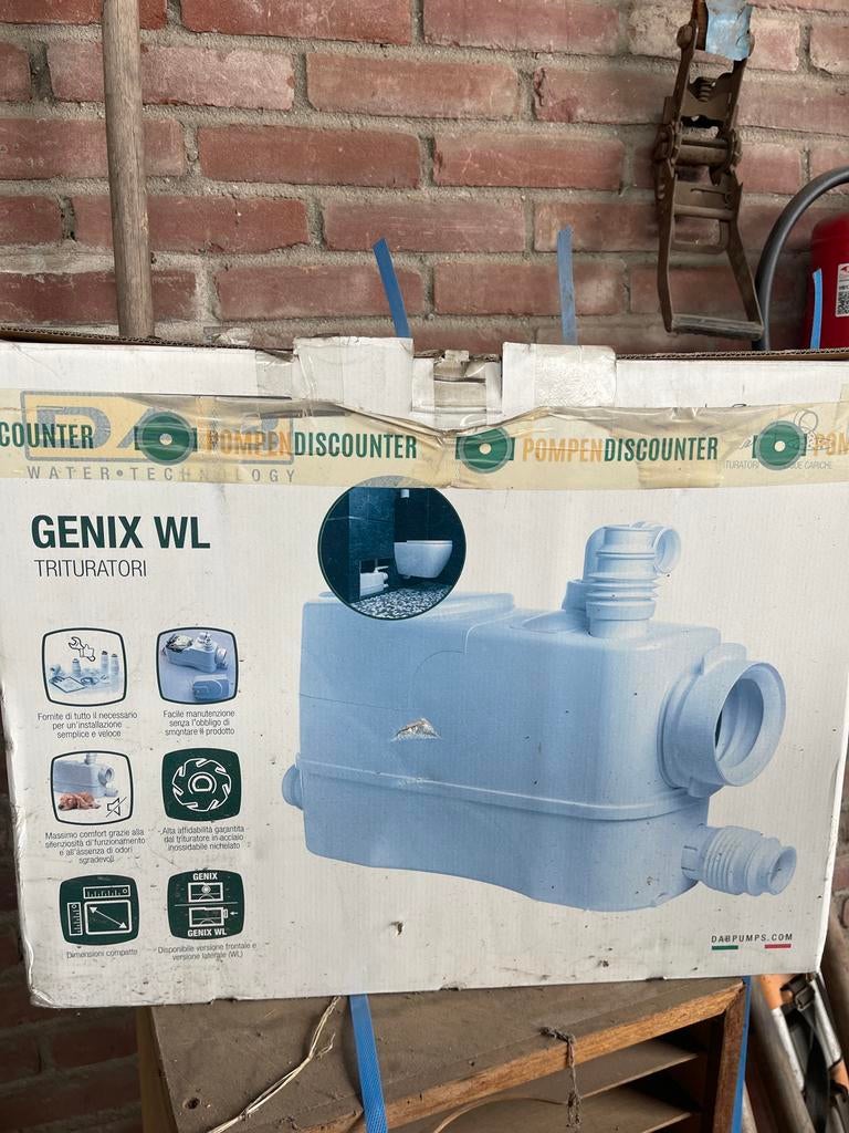 Nieuwe Brior Genix WL 130 Fecaliënvermaler, Ophalen of Verzenden, Zo goed als nieuw