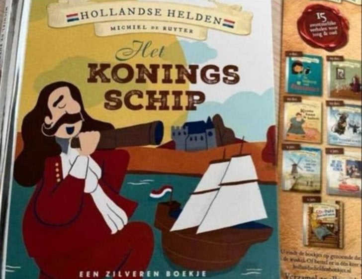 Hollandse Helden 3 - Zilveren Boekje - Het Koningschip, Ophalen of Verzenden, Gelezen