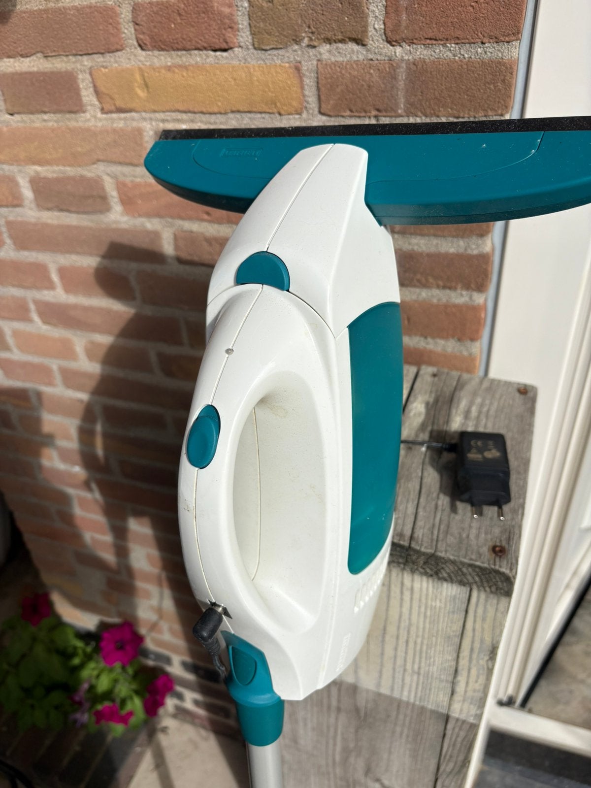 Leifheit electrische raamwisser, Ophalen
