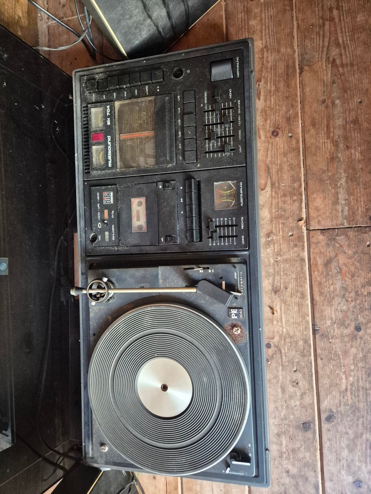 Loewe platenspeler/stereo set - opknapper, Losse componenten, Niet werkend, Ophalen, Cassettedeck