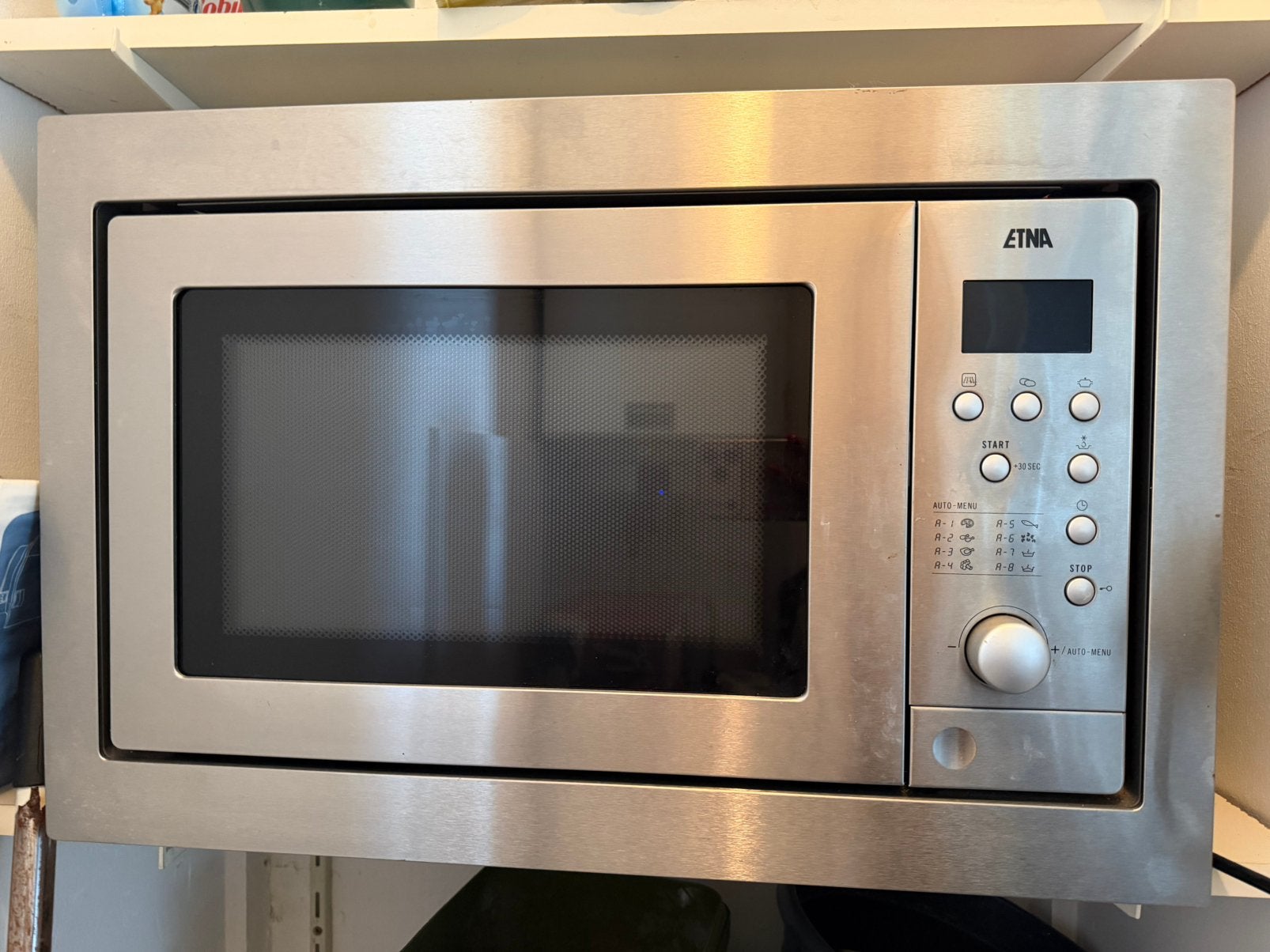 Inbouw magnetron, Witgoed en Apparatuur, Magnetrons, Ophalen, Zo goed als nieuw, Inbouw