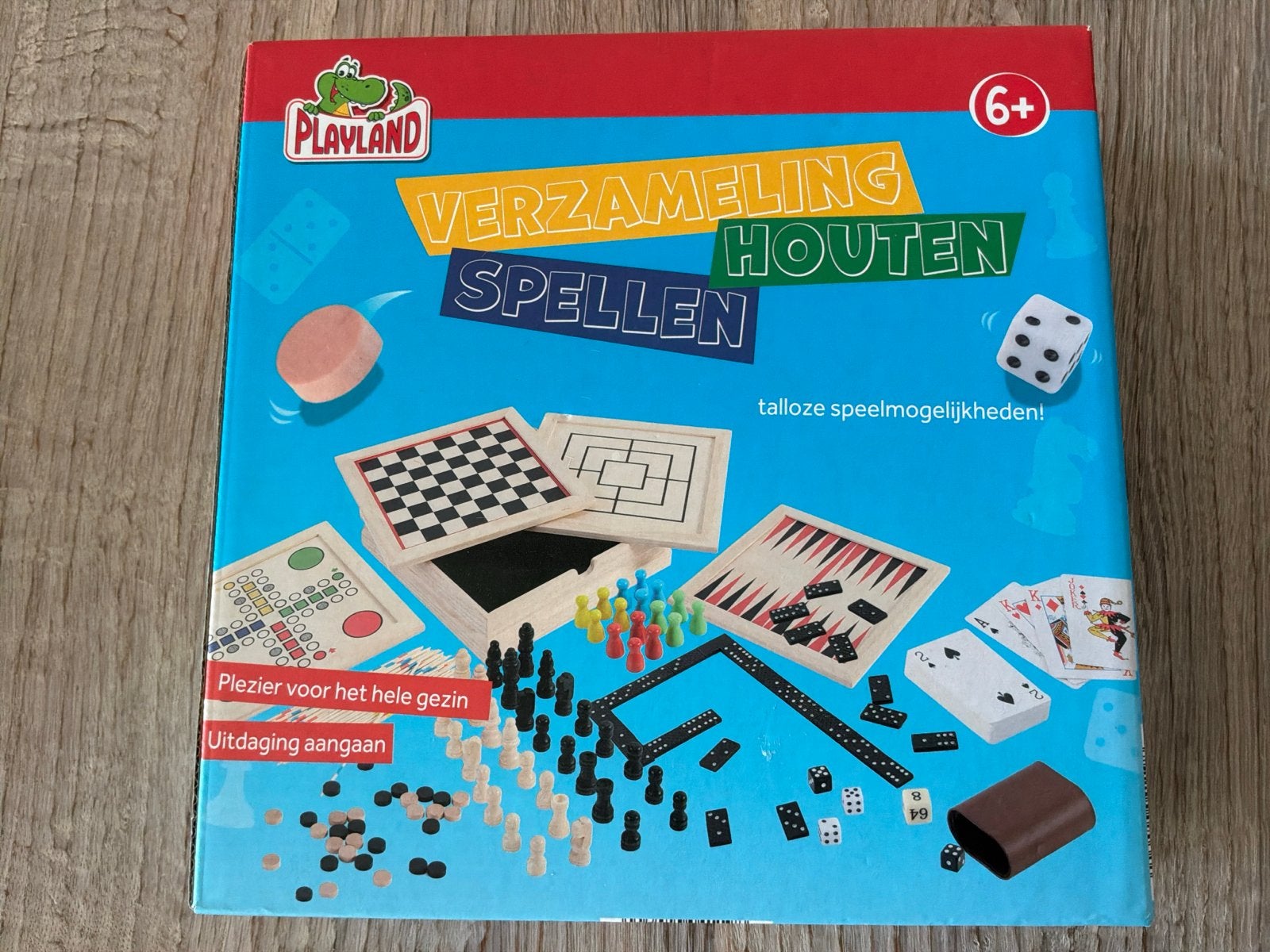 Playland Verzameling Houten Spellen (6+) (nieuw), Een of twee spelers, Ophalen of Verzenden, Nieuw