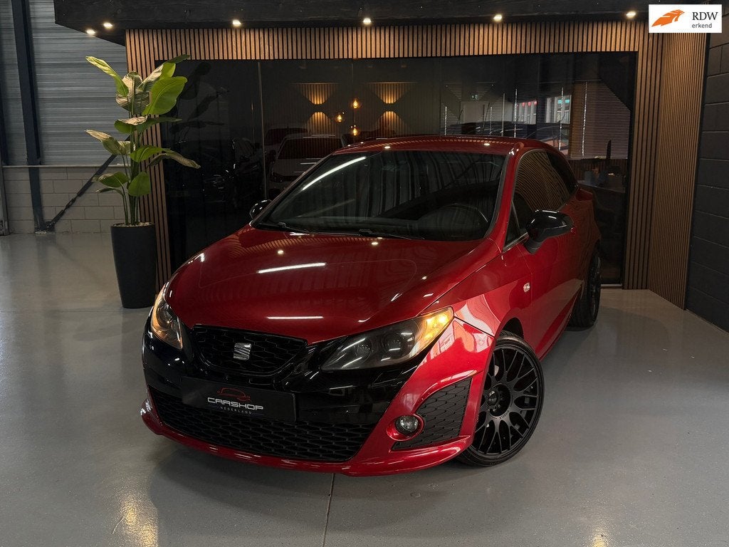 SEAT Ibiza SC 1.4 TSI CUPRA BOCANEGRA! DSG/XENON/AIRCO/APK, Stof, Gebruikt, Zwart, 4 cilinders