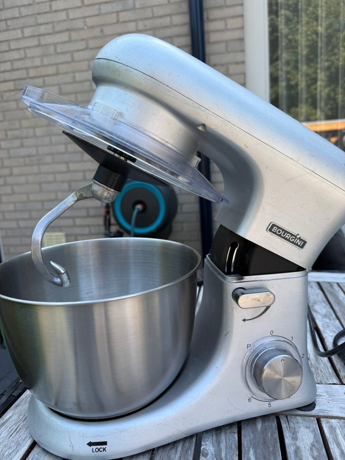 Bourgini Keukenmachine, 2 tot 3 liter, Ophalen of Verzenden, Gebruikt, 3 snelheden of meer