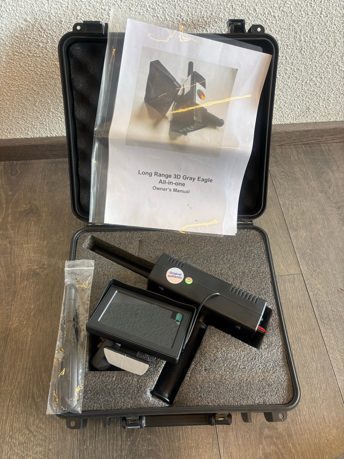 Long Range 3D Gray Eagle All-in-one Metaaldetector, Hobby en Vrije tijd, Metaaldetectors, Overige merken, Meer dan 30 cm, Ophalen of Verzenden