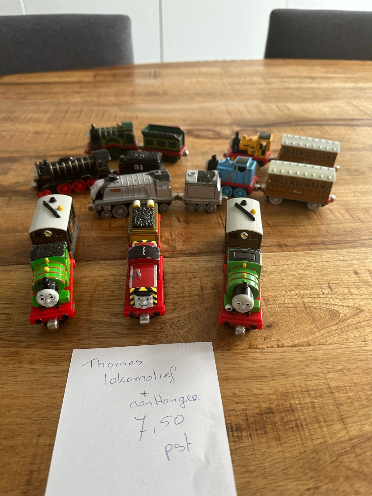 Diverse Thomas de Trein locomotieven en wagons, Ophalen of Verzenden, Gebruikt