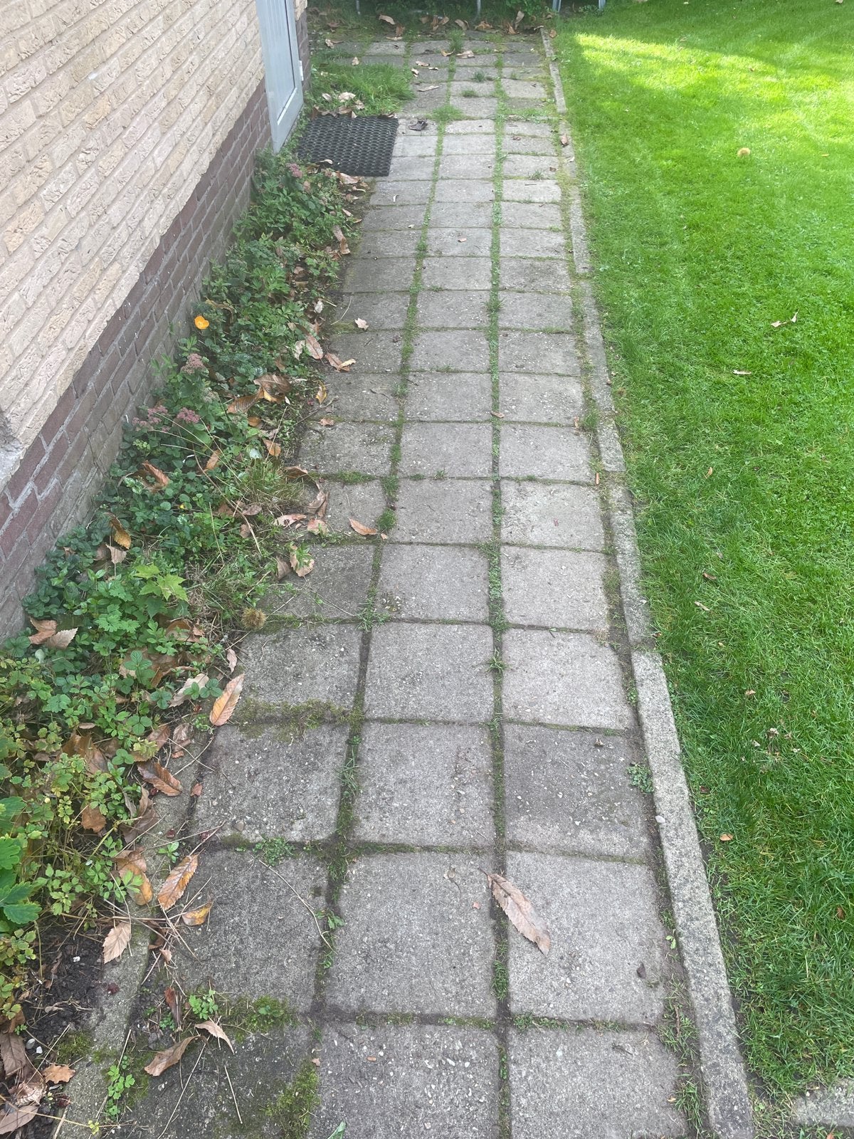 Circa 35m2 / 400 stoeptegels 30*30 cm gratis af te halen, Tuin en Terras, Ophalen, Gebruikt, 10 m² of meer, Beton
