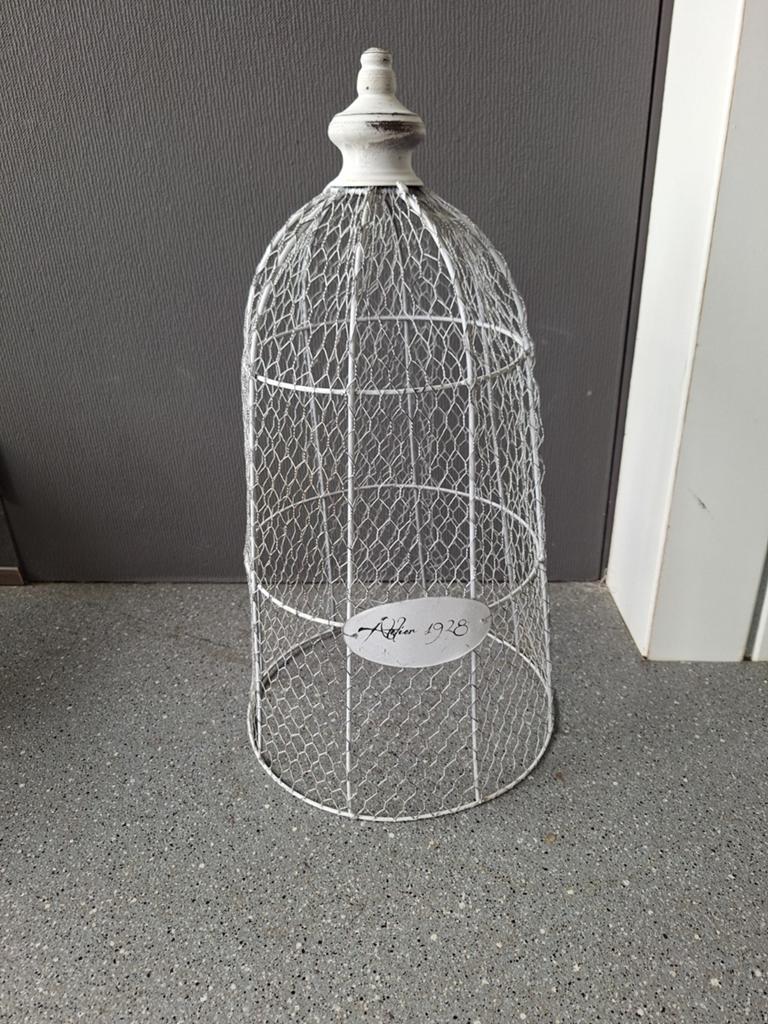 Brocante ( gaas) stolp- hoog 62cm, Huis en Inrichting, Woonaccessoires | Overige, Ophalen