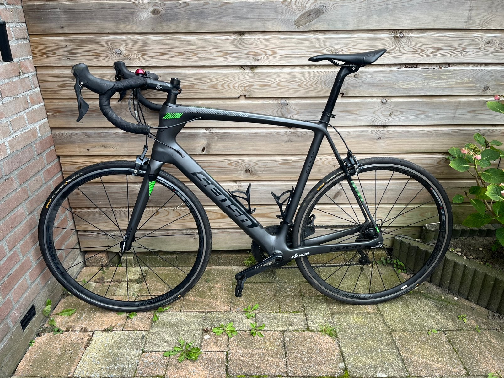 Sensa Giulia G3 carbon racefiets, 60cm, 28 inch, Gebruikt, Carbon, Velgrem