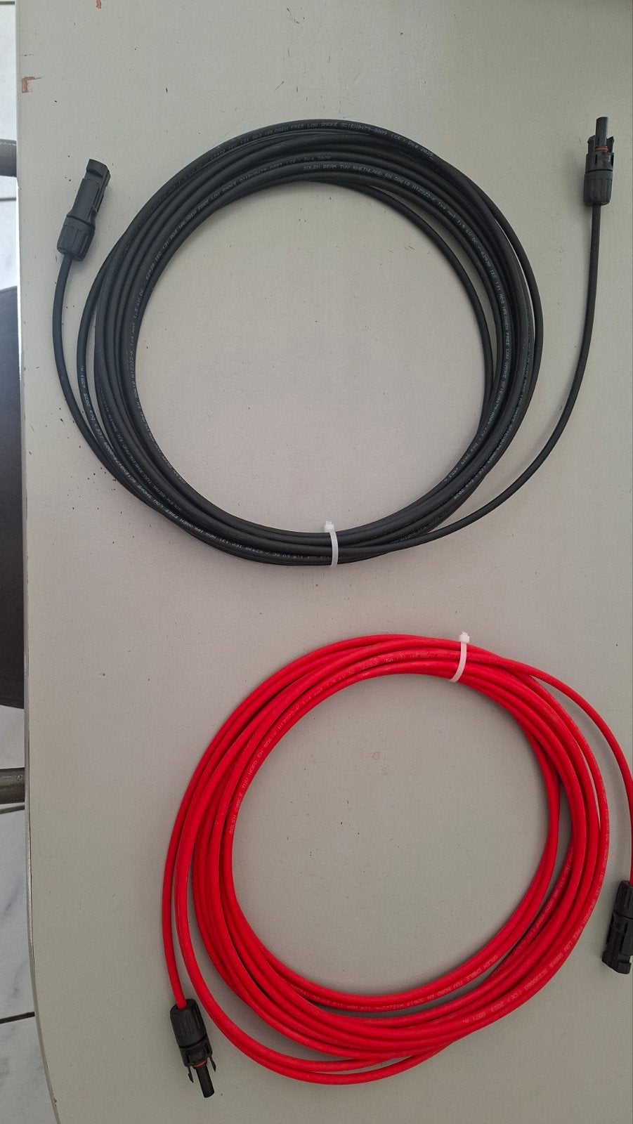 MC4 zonnepaneel verlengkabels 10 mtr., Ophalen of Verzenden, Nieuw, Kabel of Snoer