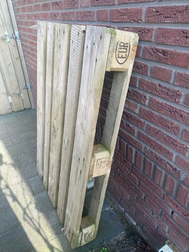 Gebruikte EUR Pallet - Stevig en Veelzijdig, Ophalen, Gebruikt, 50 mm of meer, Pallet