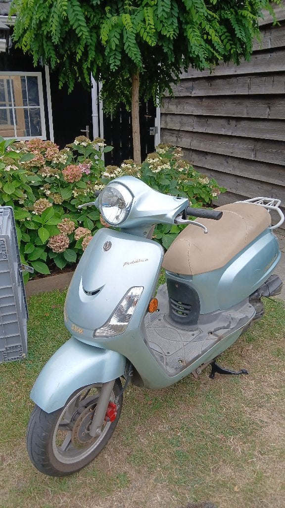Sym fiddle 2, Fietsen en Brommers, Scooters | SYM, Ophalen, Gebruikt, Benzine, Fiddle