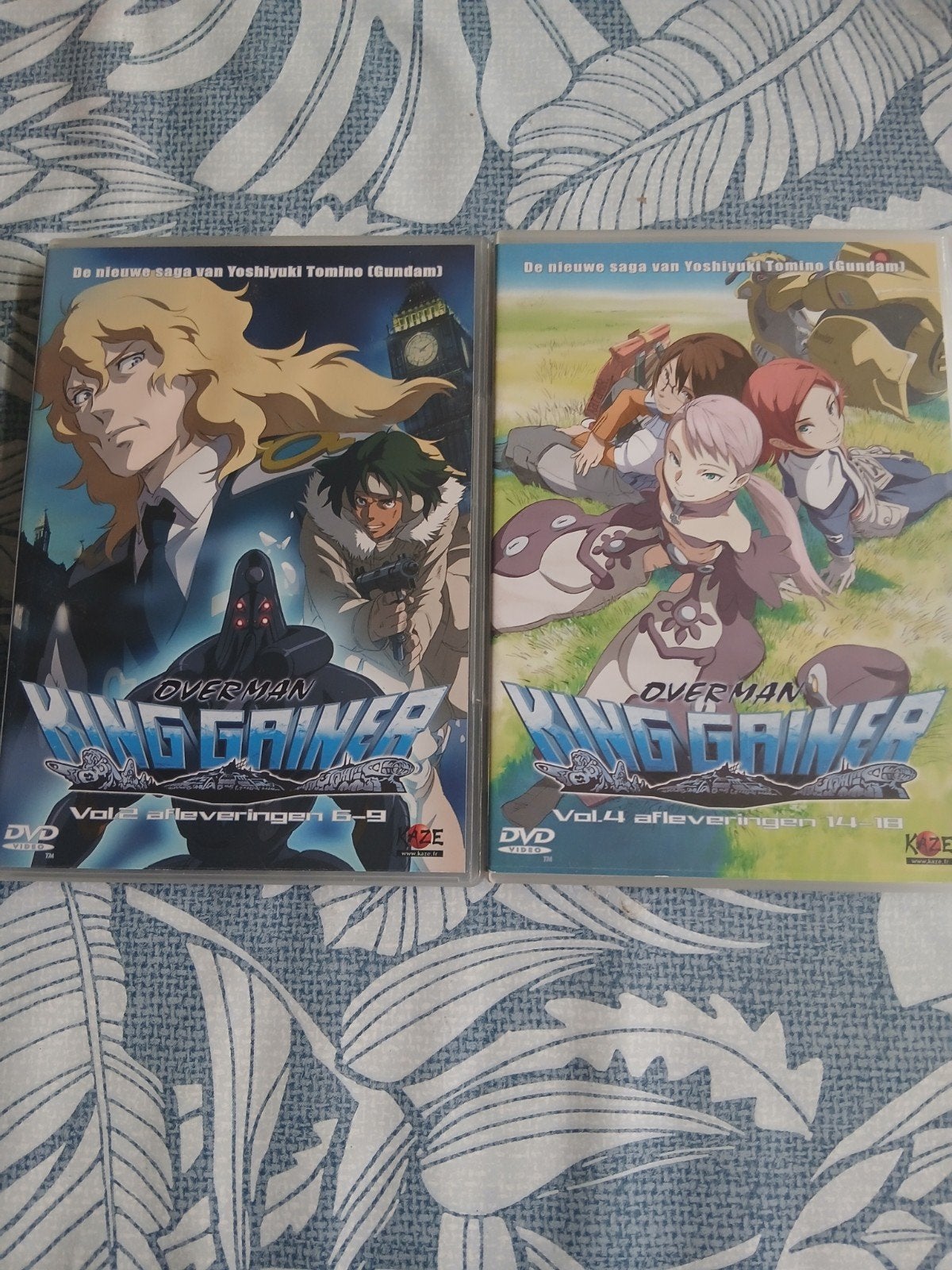 Overman King Gainer deel 2 en 4, Ophalen of Verzenden, Zo goed als nieuw, Anime (Japans), Nederlands