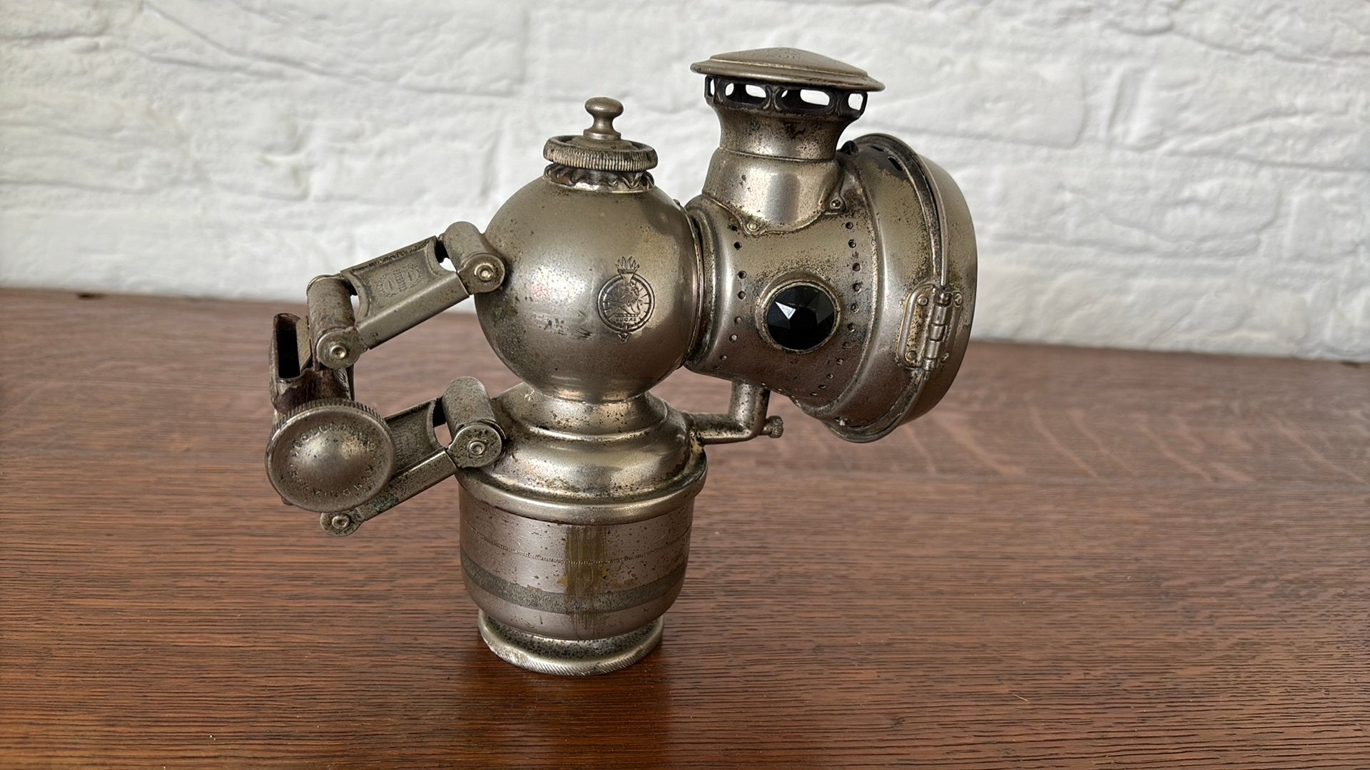 Carbidlamp merk Joseph Lucas, Ophalen of Verzenden