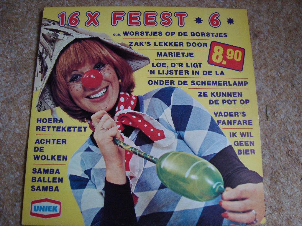 Div carnavals en feest lp s per stuk te koop, Ophalen of Verzenden, Zo goed als nieuw, 12 inch, Levenslied of Smartlap