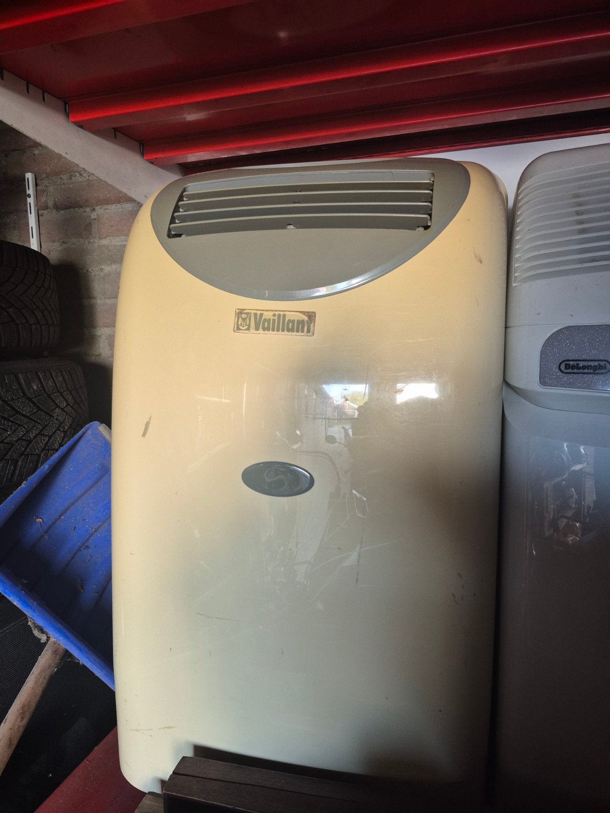 2 Mobiele airco's: Dilongi met opvangbak & Vaillant, Witgoed en Apparatuur, Airco's, Ophalen