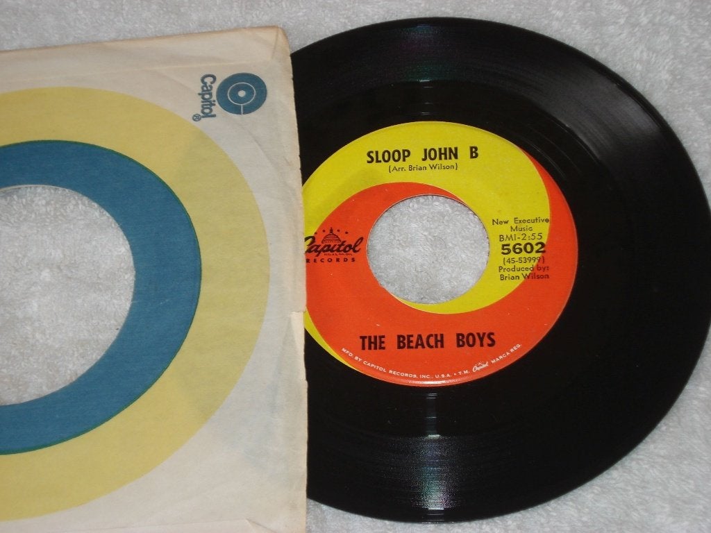 The Beach Boys   Sloop John B   Usa    Orgineel, Originele persing, Ophalen of Verzenden, Zo goed als nieuw, Pop