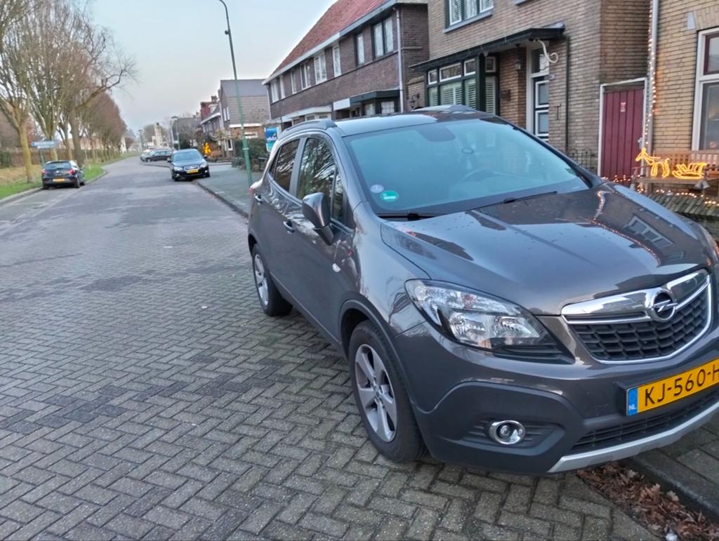 Opel Mokka 1.4 Turbo 140PK Start/stop 2016 Grijs, Auto's, Voorwielaandrijving, 4 cilinders, Origineel Nederlands, 1200 kg