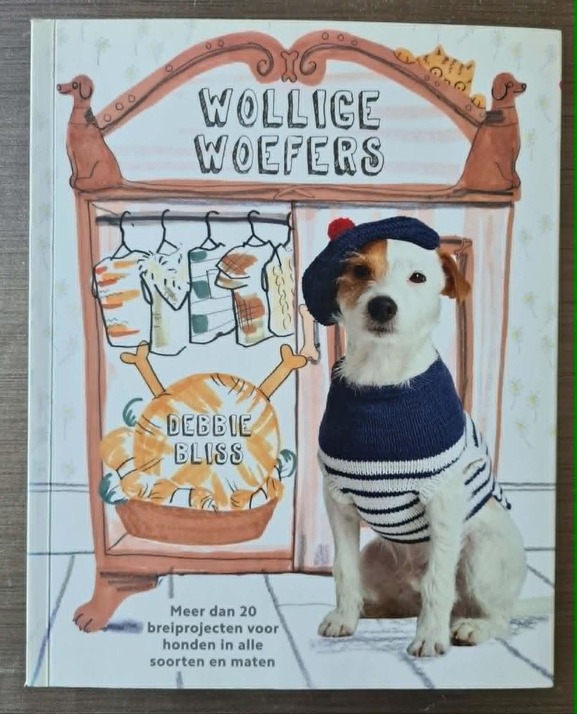 Wollige Woefers: Breiboek voor honden - Debbie Bliss, Boeken, Ophalen of Verzenden, Zo goed als nieuw, Breien en Haken