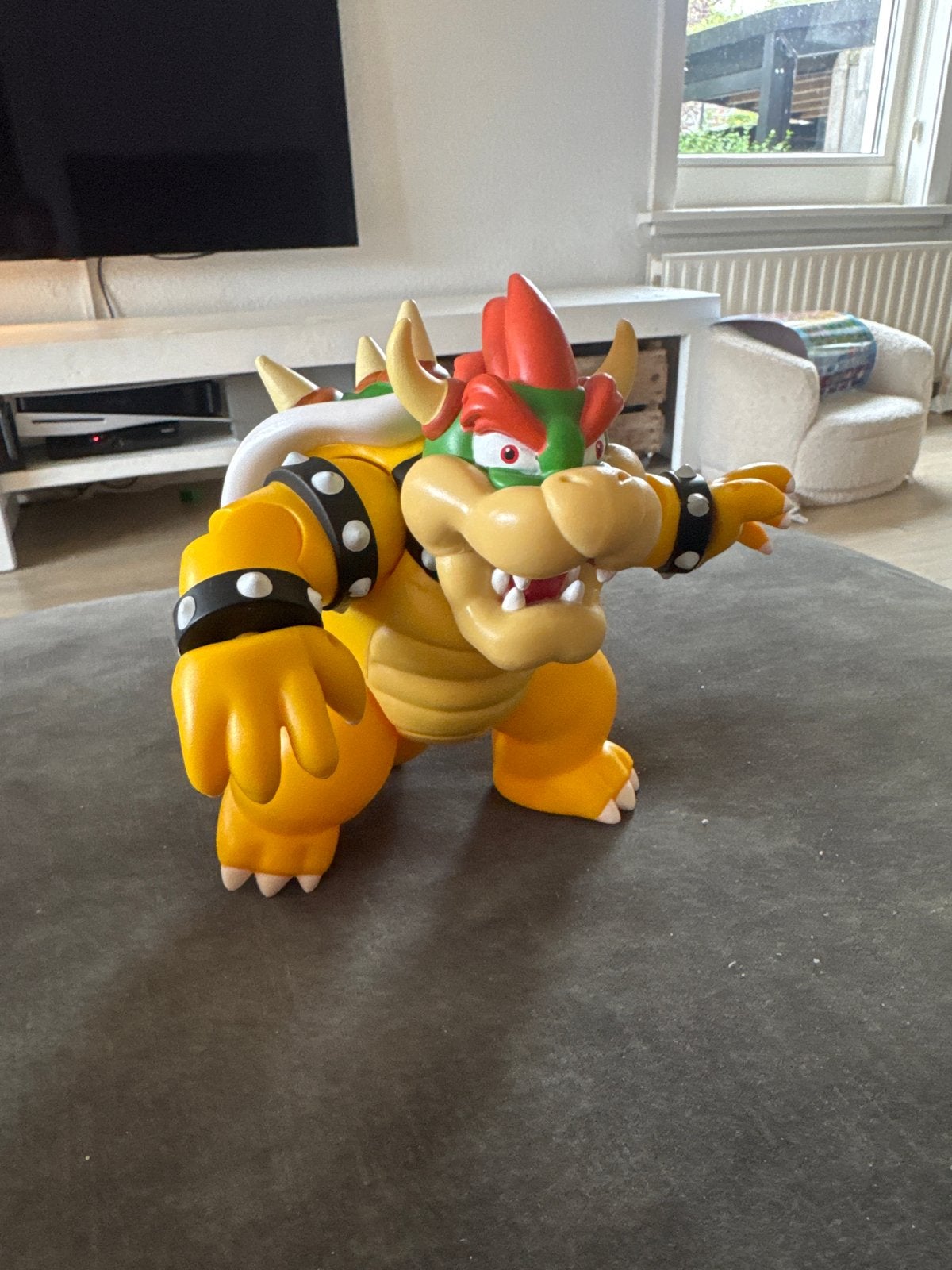 Originele Mario Bros Bowser figuur - 15 cm, Ophalen of Verzenden, Zo goed als nieuw