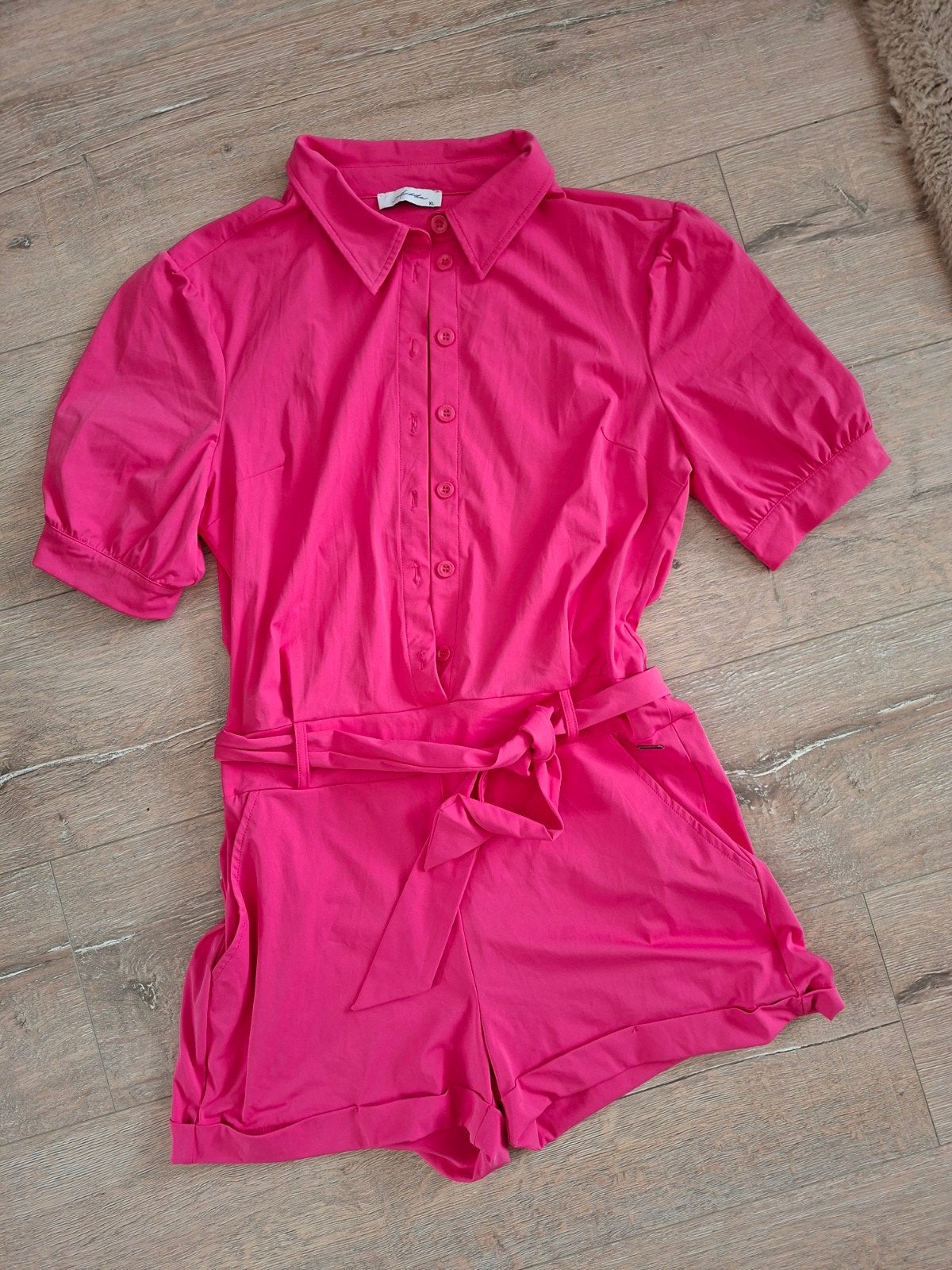 Roze playsuit Ambika, Maat 46/48 (XL) of groter, Ophalen of Verzenden, Zo goed als nieuw, Roze