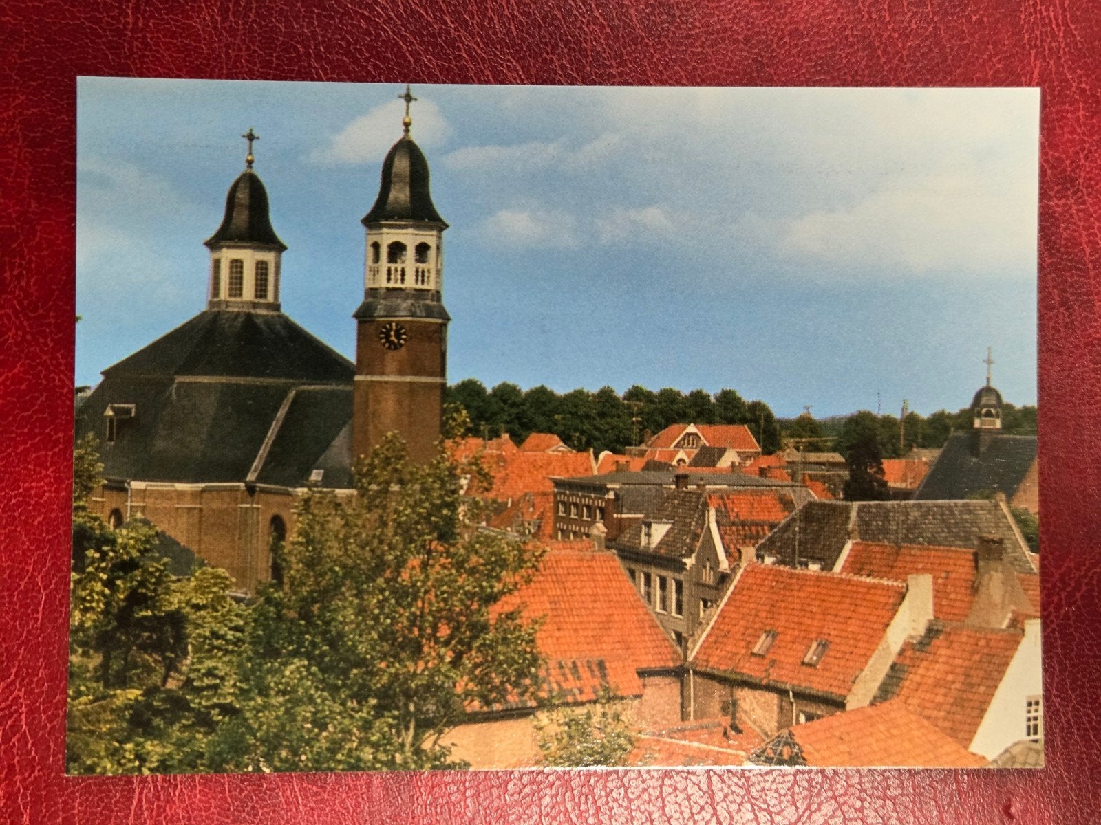Ravenstein bij Herpen Bovenaanzicht, Verzamelen, Ansichtkaarten | Nederland, Verzenden, 1960 tot 1980