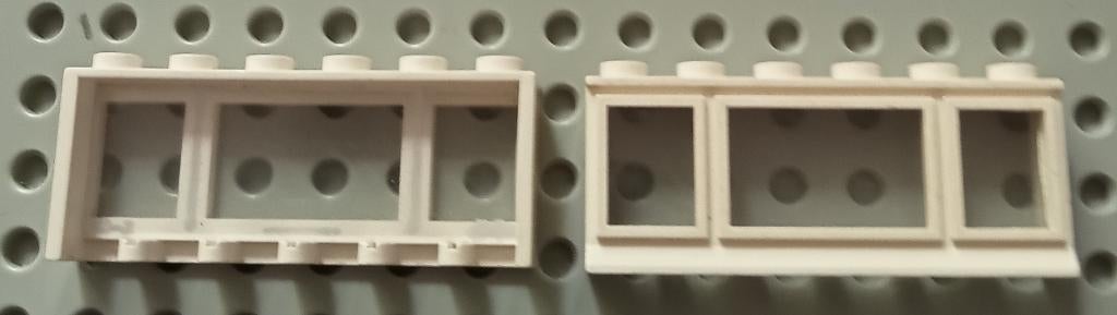645 (3) White 2x Window 1 x 6 x 2, Ophalen of Verzenden, Gebruikt