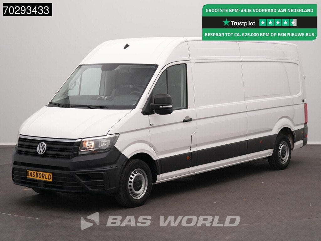 Volkswagen Crafter 177pk Koelwagen Carrier Airco Camera Euro, Auto's, Bestelauto's, Stof, Gebruikt, Euro 6, 4 cilinders
