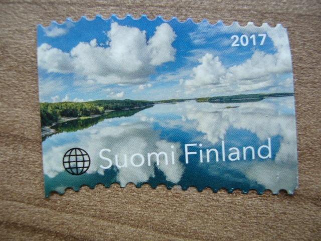 Finland 2017   Wolken lucht, Ophalen of Verzenden, Noorwegen, Gestempeld